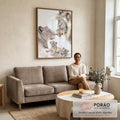 Quadro Decorativo: Amor Incondicional na Savana em sala de estar moderna - quadros decorativos para sala