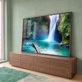 Quadro Decorativo: Cascata na Selva - Tranquilize seu Espaço em ambiente decorado - quadros decorativos para sala