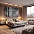 Quadro Decorativo: Mistério em Corredor Antigo - quadros decorativos 1 Tela, 1 Tela Horizontal - em escritorio elegante