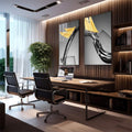 Quadro Decorativo Impressionante: Origami Celestial - quadros decorativos para sala 2 Telas, abstrato - em living room premium