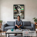Quadro Decorativo Escultura Moderna em sala de estar moderna - quadros decorativos para sala