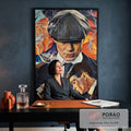 Quadro Decorativo Tommy Reflexivo: Magia em Cores em escritorio moderno - quadros decorativos para sala