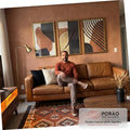 Quadro Decorativo: Luxo em Ouro e Ébano - Arte Rara em sala de estar moderna - quadros decorativos para sala