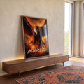 Quadro Decorativo Águia Nobreza - Arte Premium para Sua Decoração em ambiente decorado - quadros decorativos para sala