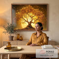 Quadro Decorativo O Renascimento da Vida na Árvore em escritorio moderno - quadros decorativos para sala