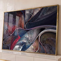 Quadro Decorativo Explosão Caleidoscópica Inspiração Única