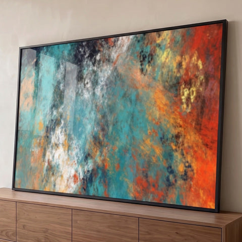 Quadro Decorativo Harmonia das Cores Inspire-se