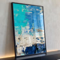 Quadro Decorativo Fascinante Abstração em Azul