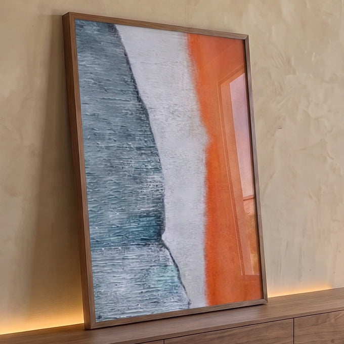 Quadro Decorativo Abstração Vibrante Energia Pura em Cores
