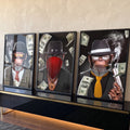 Quadro Decorativo Essência do Poder e Humor em Cores