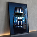 Quadro Decorativo Mustang Shelby GT500 Beleza Clássica