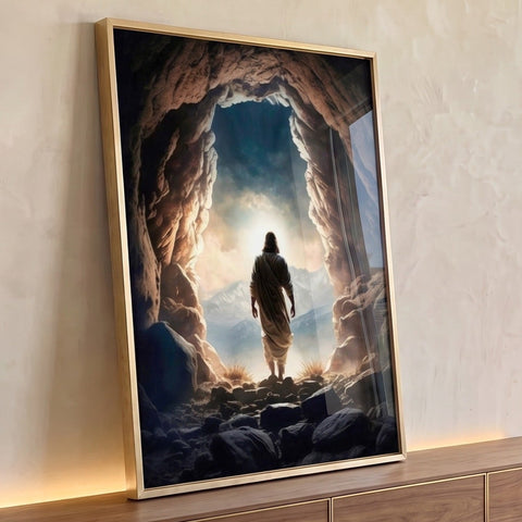 Quadro Decorativo Luz Espiritual Caminho de Fé