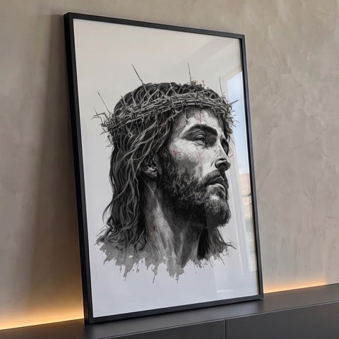 Quadro Decorativo Inspiração Jesus em Seu Lar