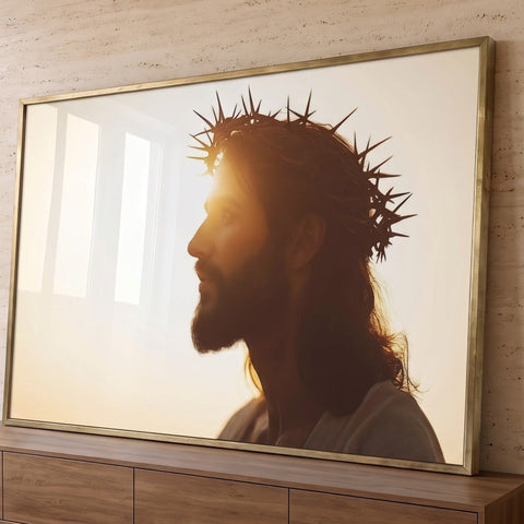 Quadro Decorativo A Força da Fé de Jesus cristo