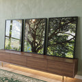Quadro Decorativo Serenidade Verde Respire Paz