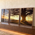 Quadro Decorativo Amanhecer Sereno Toque de Paz