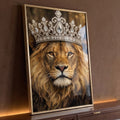 Quadro Decorativo Leão Majestoso