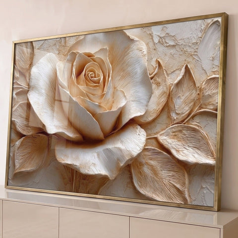 Quadro Decorativo Rosa Elegante