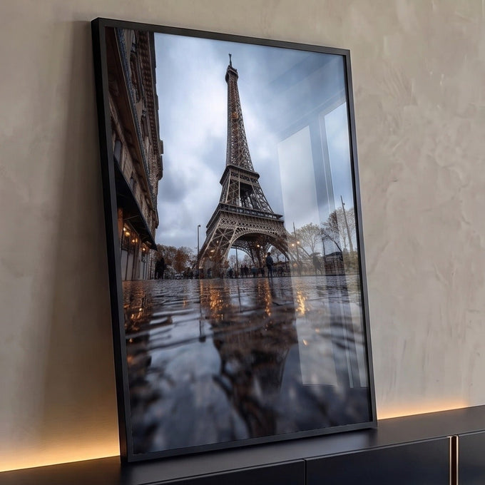 Quadro Decorativo Torre Eiffel Nostálgica