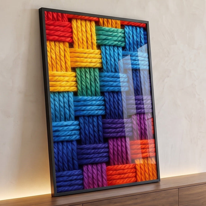 Quadro Decorativo Cores Vibrantes para Alegrar