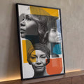Quadro Decorativo Retratos da Força Feminina
