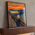 Quadro Decorativo O Grito Arte Impactante