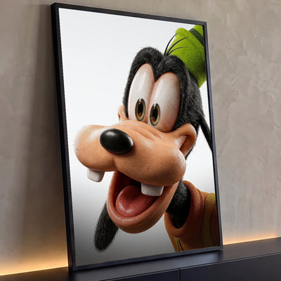 Quadro Decorativo Grande Cachorro para Quarto de Bebê