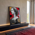 Quadro Decorativo Elegância Moderna em ambiente decorado - quadros decorativos para sala