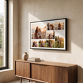 Montagem de fotos personalizada na parede — várias fotos num quadro só, Porão dos Quadros