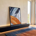 Quadro Decorativo: Explosão de Cores Únicas e Vibrantes em ambiente decorado - quadros decorativos para sala