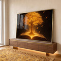 Quadro Decorativo Árvore do Conhecimento em ambiente decorado - quadros decorativos para sala