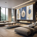 Quadro Decorativo: Luxo de Madeira & Ouro - Encanto Moderno - quadros decorativos para sala 1 Tela Vertical, 3 Telas - em quarto contemporaneo