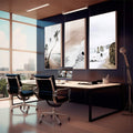 Quadro Decorativo Paraíso Tropical: Reviva Verões Inesquecíveis - quadros decorativos 1 Tela Vertical, 3 Telas - em sala moderna