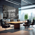 Quadro Decorativo: Beijo de Amor Intenso e Paixão - quadros decorativos para sala 1 Tela, 1 Tela Horizontal - em living room premium
