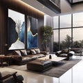 Quadro Decorativo Arrebatador - Essência da Natureza - quadros decorativos para sala 2 Telas, abstrato - em quarto contemporaneo