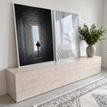 Quadro Decorativo: Encanto da Luz Entre Sombras em ambiente decorado - quadros decorativos para sala