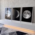 Quadro Decorativo Mistério Lunar: Transforme seu Ambiente em ambiente decorado - quadros decorativos para sala