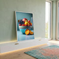 Quadro Decorativo Charme Rústico na Cozinha em ambiente decorado - quadros decorativos para sala