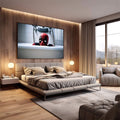 Quadro Decorativo Deadpool - Arte Criativa para Banheiro - quadros decorativos 1 Tela, 1 Tela Horizontal - em escritorio elegante