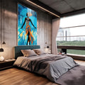 Quadro Decorativo Consciência Negra 05 - Estilo e Sofisticação para Sua Casa - quadros decorativos para sala 1 Tela Vertical, 3 Telas - em quarto contemporaneo