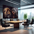 Quadro Decorativo Leão de Judá Rugindo - quadros decorativos para sala 1 Tela, 1 Tela Horizontal - em quarto contemporaneo