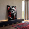 Quadro Decorativo Energia da Dualidade em ambiente decorado - quadros decorativos para sala