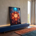 Quadro Decorativo: Mandalas que Energizam Seu Ambiente em ambiente decorado - quadros decorativos para sala