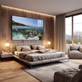 Quadro Decorativo Recife de Coral: Mergulhe na Beleza - quadros decorativos para sala 1 Tela, 1 Tela Horizontal - em living room premium