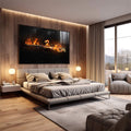 Quadro Decorativo Exclusivo Dragon Lore: Inspire-se - quadros decorativos para sala 1 Tela, 1 Tela Horizontal - em living room premium