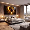 Quadro Decorativo A graça de Jesus Cristo - quadros decorativos para sala 1 Tela, 1 Tela Horizontal - em quarto contemporaneo