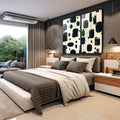 Quadro Decorativo Dupla de Beleza Abstrata - quadros decorativos para sala 2 Telas, abstrato - em living room premium