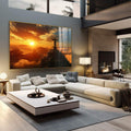 Quadro Decorativo Emocionante Cristo O Todo Poderoso - quadros decorativos para sala 1 Tela, 1 Tela Horizontal - em living room premium