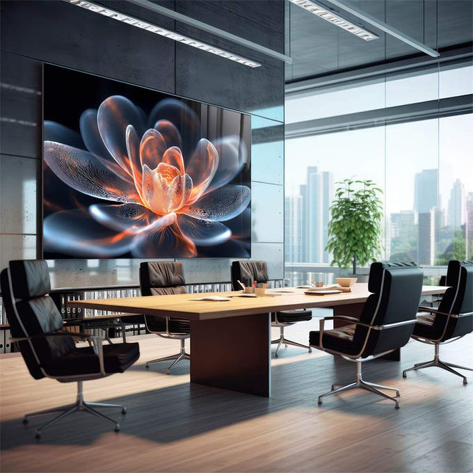 Quadro Decorativo Beleza Sobre Pétalas - quadros decorativos para sala 1 Tela, 1 Tela Horizontal - em quarto contemporaneo
