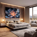 Quadro Decorativo Beleza Sobre Pétalas - quadros decorativos 1 Tela, 1 Tela Horizontal - em escritorio elegante